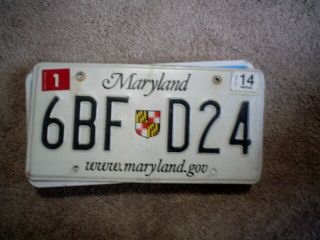 Maryland Seal License Plate Buy All States Here Fast