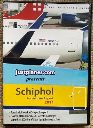 Just Planes Amsterdam Schiphol Airport 2011 Dvd