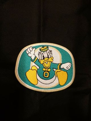 The University Of Oregon Ducks Embroidered Iron On Patch 3.  5” X 3”