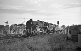 35mm British Railway Negative Of 73018 @ Brockenford,  Copyright