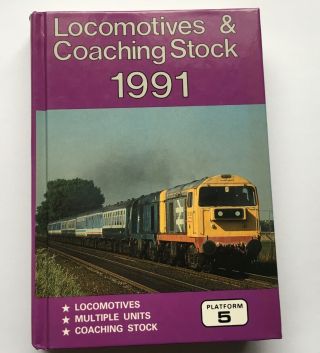 Platform 5 Locomotives & Coaching Stock 1991 Multiple Units Trains Railway Book