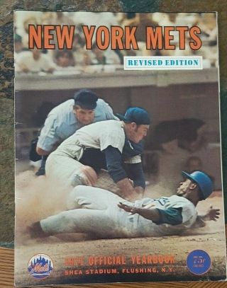 1971 York Ny N.  Y.  Mets Yearbook Revised Edition
