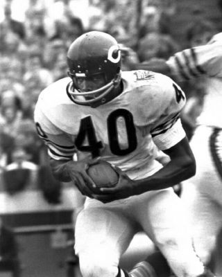 Chicago Bears Gale Sayers Glossy 8x10 Photo Nfl Football Print Poster Hof 77