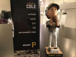 Pittsburgh Pirates Gerrit Cole Bobble Head - - Game Giveaway 2016