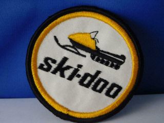 Ski - Doo Nowmobile Vintage Hat Vest Dealer Patch Badge Racing Club Souvenir