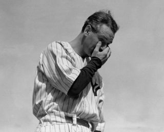 Lou Gehrig Speech - 8 " X 10 " Photo - 1939 - York - Yankee Stadium - Babe Ruth