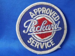 Packard Approved Service Classic Car Vintage Hat Patch Badge Dealer Uniform