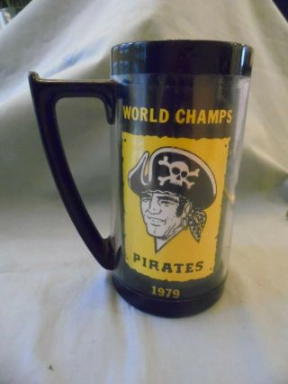 Vintage 1979 Pittsburgh Pirates World Series Champs Mug Plastic