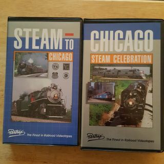 Pentrex Steam To Chicago And Chicago Steam Celebration Vhs Railroad