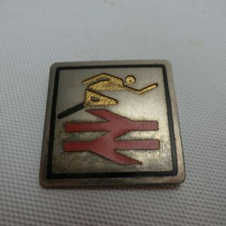 British Rail,  Sprinter Logo Vintage Metal,  Enamel Pin Badge See Desc