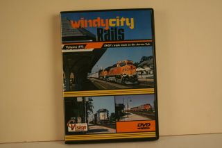 Dvd Windy City Rails Volume 4 From C Vision