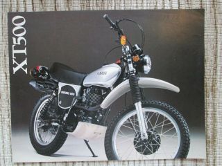 1978 Yamaha Xt500 Motorcycle Brochure