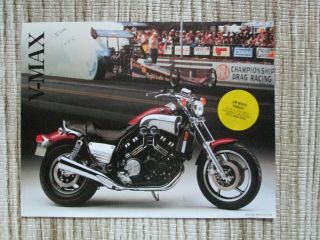 1985 Yamaha V - Max Motorcycle Brochure