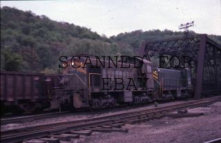 May 1986 Wsx 223 Weirton West Virginia Vintage 35mm Slide Railroad