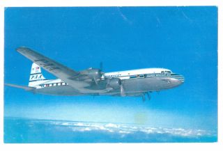 1950s Paa Pan American World Airways Issue Clipper - 6 Postcard