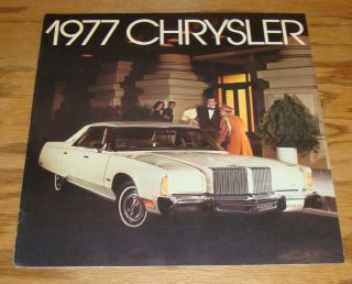 1977 Chrysler Yorker / Newport / Town & Country Sales Brochure 77