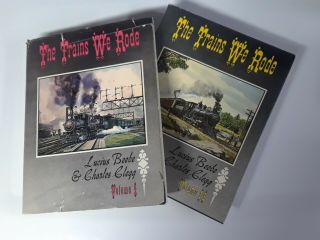 The Trains We Rode Vol.  1 And 2 Hard Bound.