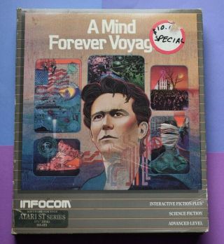 Atari St Infocom A Mind Forever Voyaging