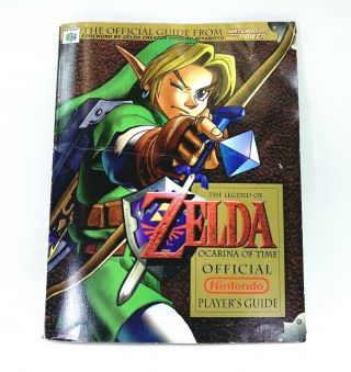 The Legend Of Zelda Ocarina Of Time Official Nintendo Players Guide 1998 Vintage