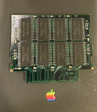 Vintage Apple 24 Meg Ram Memory Module Powerbook 500 540 520 550 Upgrade