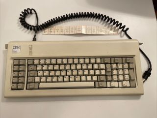 Ibm Personal Computer Keyboard Vintage 1980s Still Clicky