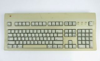 Apple Extended Keyboard Ii For Mac Iigs Adb Vintage M3501 Alps Mechanical