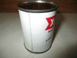 Vintage Shell X - 100 Canada Motor Oil Can Tin Coin Bank 
