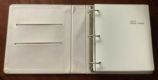 Apple Lisa 2 Computer Owner’s Guide Macintosh XL Hard side Cover 2
