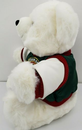 Vintage 1998 Christmas Teddy Bear Plush 20 