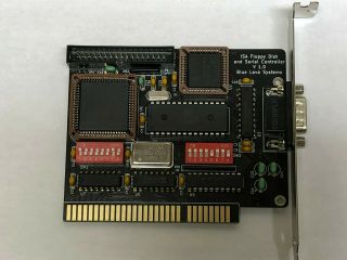 Isa 8bit High Density Floppy 1.  44 Mb,  2.  88 Mb,  Boot Rom,  Serial
