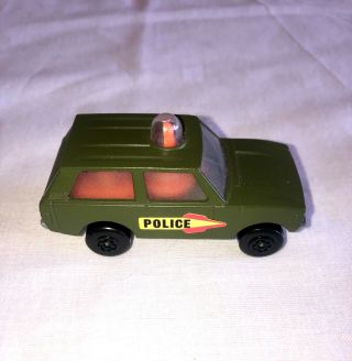 Vintage 1975 Matchbox Rolamatics Military Police Patrol Car,  20,  Near