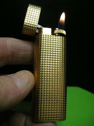 Must De Cartier Oval Lighter Overhauled Guaranteed - Briquet Accendino Feuerzeug