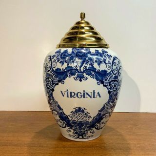 Vintage Royal Goedewaagen Williamsburg Restoration Virginia Tobacco Jar 4