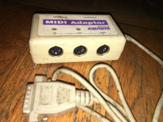 Advanced Gravis UltraSound GUS MIDI Adaptor 3