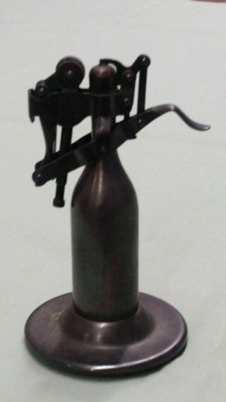 Vintage Capitol Table Lighter Trigger Design Patent Sept.  17 1912