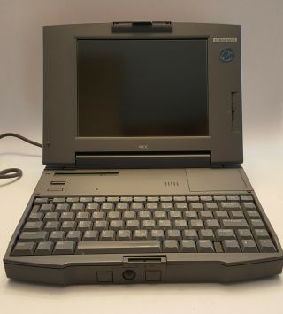Vintage And Rare Nec Versa M/75 Laptop Model Pc - 470 - 1552 No Hdd