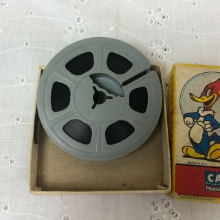 5 Vintage 8mm Reels Cartoon Films - Woody Woodpecker,  Castle Films,  Box 3