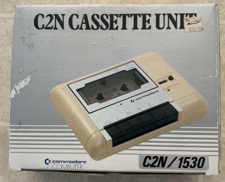 Commodore Computer C2n Datasette Cassette Unit Model 1530 64/128