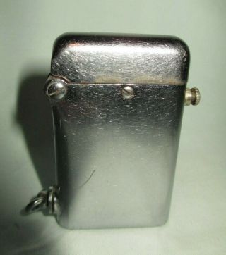Thorens Double Claw Lighter - Marked Fab Suisse Switzerland - Fob On Side