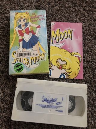 Vintage Anime Vhs Sailor Moon R Season 2 The Return Of Sailor Moon With Poster