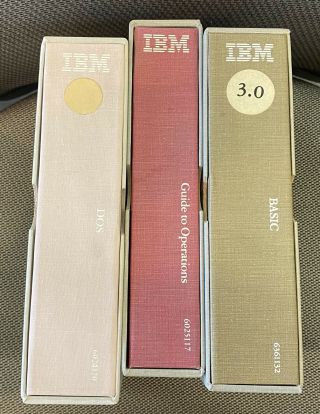 Vtg 3 Ibm Pc Hardware Reference Library Dos Basic Guide To Operations