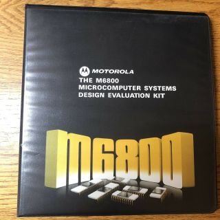 Motorola M6800 Design Evaluation Kit / With Apple Macintosh Computers