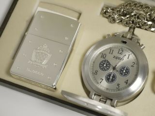 Zippo 70th Anniversary Limited Edition Chronograph Watch Set 04634