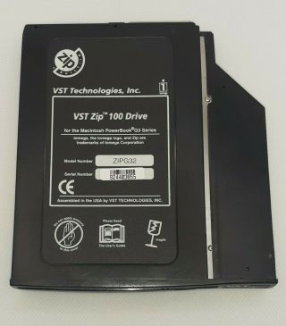 Vst Zip 100 Drive For Powerbook G3 Pismo/lombard Model Zipg32