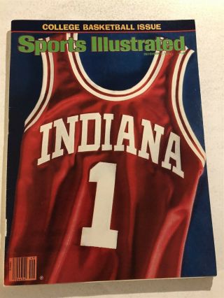 1979 Sports Illustrated Indiana Hoosiers No Label Ncaa Basketball Ncaa Preview