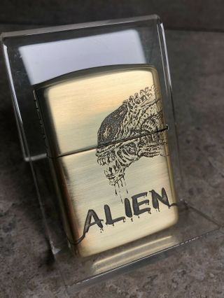 Japanese Zippo Armor Aliens H.  R Giger - Double Sided Design (Very Rare Piece) 2