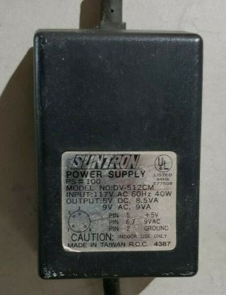 Suntron Power Supply For Commodore 64 Computers - &
