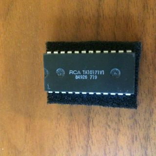 Rca Cdp1861 Pixie Video Chip Cosmac Vip Elf Ta10171v1 Studio Ii Retro Computer