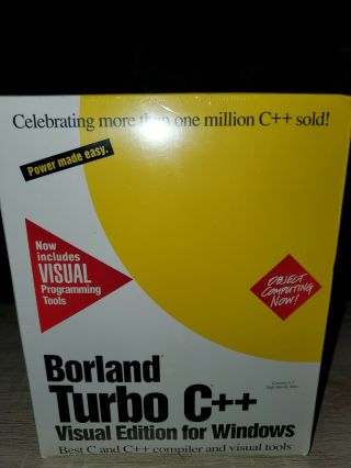 Borland Turbo C,  Visual Edition For Windows