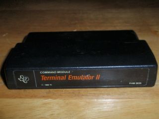 Terminal Emulator Ii Cartridge For Texas Instruments Ti - 99/4a 1980 Phm 3035